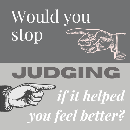 How to be less judgmental and feel better. [Video] - HypnosisGarden