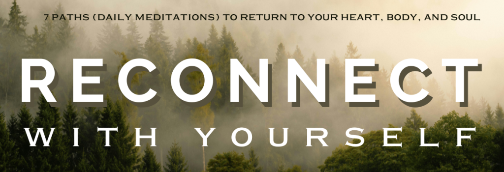 meditation bundle for times when you feel lost, drained and disconnected