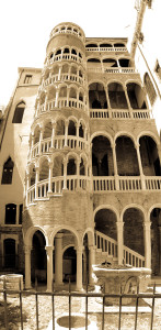 spiral tower venice